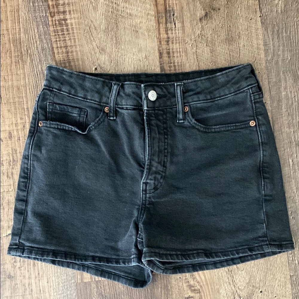 High Waisted Jean Shorts